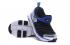 Nike Dynamo zdarma PS kojenecké batole Slip On běžecké boty Black Blue Metallic Silver 343738-012