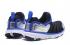 Nike Dynamo Free PS Infant Toddler Slip On Chaussures de course Noir Bleu Métallisé Argent 343738-012