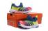 Zapatillas Nike Dynamo Free PS para niños pequeños sin cordones azul verde amarillo AA7217-400