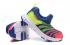 Nike Dynamo Free PS Infantile Slip On Scarpe da corsa Blu Verde Giallo AA7217-400