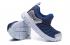 Nike Dynamo Free PS Infant Children Slip On Running Shoes Blue Metallic Silver 343938-422