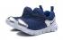 Nike Dynamo Free PS infantil infantil slip on tênis de corrida azul metálico prata 343938-422