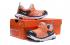 Nike Dynamo Free PS infantil infantil slip on tênis de corrida cinza prata laranja preto 343738-014