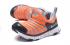 Nike Dynamo Free PS 嬰幼兒一腳蹬跑步鞋銀灰色橙黑色 343738-014