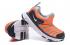 Nike Dynamo Free PS scarpe da corsa slip-on per neonato argento grigio arancione nero 343738-014