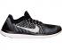 Nike Free 4.0 Flyknit รองเท้าวิ่ง Black White Wolf Grey 717075-001