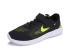 Mujer Nike Free Rn Negro Blanco Verde Niños Zapatos 833991-002