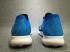 pánské boty elegantního tvaru Nike Free RN Flyknit Sky Blue Black 831069-403
