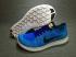 Forme élégante Nike Free RN Flyknit Sky Bleu Noir Chaussures Pour Hommes 831069-403