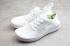 nieuwe Nike Free RN Flyknit 2018 drievoudig witte comfortabele hardloopschoenen 942838-103