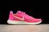 Nike Free RN Flyknit 2017 Chaussures de course Vivid Rose Blanc 880840-601