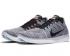 Nike Free RN Flyknit 5.0 Sepatu Lari Pria Abu-abu Hitam 831069-002