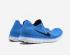 Nike Free RN Flyknit รองเท้าผ้าใบสีน้ำเงินสีขาวสีดำรองเท้าวิ่งบุรุษ 831069-006