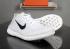 Nike Free Rn Flyknit 5.0 White Black Mens Running Shoes 831069-509