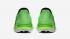 Nike Free Rn Flyknit fluorescente verde bianco nero scarpe da corsa 831069-300