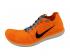 scarpe da corsa Nike Free RN Flyknit Sneaker Laser Arancione da donna 831070-800