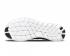 tênis masculino Nike Free RN Flyknit preto branco Noir Blanc 831069-001