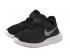 Nike Roshe Run Tanjun PSV Negro Blanco Niños Zapatos para correr 844868-014