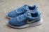 Mujer Nike Tanjun Aluminio Azul Negro Blanco Zapatos para correr para mujer 812655 406