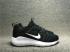 Barato Nike KaiShi 2.0 Negro Blanco Hombres Zapatos Para Correr 633411-010