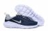 Nike Roshe Run Kaishi 2.0 Midnight Navy Wolf Grå hvide sko 833411-401