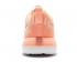 Nike Roshe Two Flyknit Peach Cream Pure Platinum zapatos para mujer 844929-800