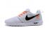 Sepatu Lari Nike Roshe One BR Off White White Black Orange 718552