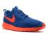 Nike Rosherun Dark Royal Azul Naranja Tm Volt 511881-483