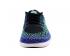Giày chạy bộ nữ Nike Free RN Distance Black Green Glow Ba Tư Violet 827116-013