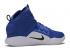 Nike Hyperdunk X Mid Royal Blue Sort Hvid AT3866-401