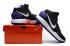 Nike Hyperdunk 2017 EP Youth Big Kid preto roxo branco tênis de basquete