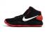 Nike Hyperdunk 2017 EP Youth Big Kid preto branco vermelho tênis de basquete