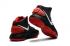 Nike Hyperdunk 2017 EP Youth Big Kid preto branco vermelho tênis de basquete