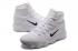 Nike Hyperdunk 2017 Chaussures de basket-ball pour hommes Tout blanc noir Nouveau