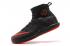 Nike Hyperdunk 2017 Hombres Zapatos De Baloncesto Negro Rojo Nuevo