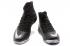 Nike Hyperdunk 2017 Chaussures de basket-ball pour hommes Noir Argent