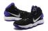 Nike Hyperdunk 2017 Chaussures de basket-ball pour hommes Noir Argent Violet Nouveau