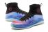 Nike Hyperdunk 2017 Hombres Zapatos De Baloncesto Azul Negro Rojo