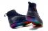 Nike Hyperdunk 2017 Men Basketball Shoes Deep Blue Red Colored