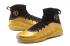 tênis de basquete Nike Hyperdunk 2017 masculino dourado preto