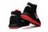 tênis de basquete Nike Hyperdunk Youth Big Kid preto prata vermelho