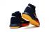 Nike Hyperdunk Youth Big Kid basketbalschoenen donkerblauw geel oranje