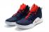 Nike Hyperdunk X EP 2018 EUA Azul Vermelho Branco AO7893-400