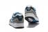Nike Air Span II 2 Chaussures De Course Homme Gris Ciel Bleu