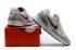 Sepatu Lari Nike Air Span II 2 Pria Abu-abu Muda Merah
