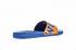 NBA x Nike Benassi SolarSoft Slide 2 Orange Rush Bleu Argent 917551-800