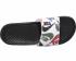 Nike Benassi JDI Print Slides Bílá Černá Modrá Pánské sandály 631261-040