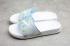 Шлепанцы с принтом Nike Benassi JDI White Blue Gaze 618919-115