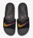 Nike Benassi JDI SE Schwarz Hyperviolett Amarillo AJ6745-002