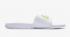 Nike Benassi JDI SE Hvid Volt Hyper Jade AJ6745-101